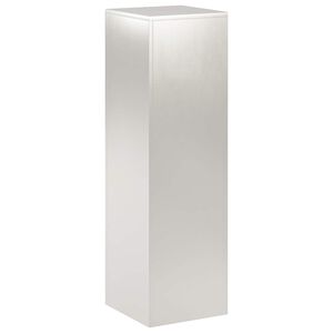 vidaXL Supporto per piante Argento 30 x 30 x 100 cm Acciaio