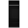vidaXL Guardaroba Rovere artigianale 80 x 50 x 200 cm