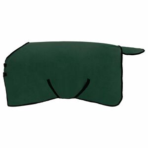 vidaXL Coperta per Cavalli Verde scuro completo 75 cm Poliestere