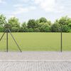 vidaXL Palo della recinzione Grigio 100 x 0,8 m (rete da 25 mm)