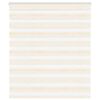 vidaXL Tenda a Rullo Zebra Larghezza Tessuto 120,9 cm Poliestere