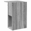vidaXL Tavolino Grigio Sonoma 35 x 40 x 55 cm Legno multistrato