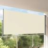 vidaXL Tenda da Sole Laterale Retrattile 160 x 300 cm Crema