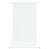 vidaXL Supporto per Acquario 121x41x58 cm in Legno Multistrato Bianco