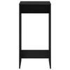 vidaXL Tavolo da bar Rovere Nero 51 x 50 x 103,5 cm Legno multistrato
