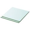 vidaXL Mensole in Vetro Trasparente 2 pz 30x25 cm
