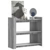 vidaXL Tavolo Consolle Grigio Sonoma 100x35x90 cm in Legno Multistrato