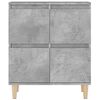 vidaXL Credenza Grigio Cemento 60x35x70 cm in Legno Multistrato