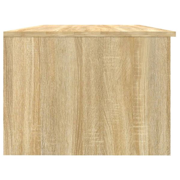 vidaXL Tavolino da Salotto Rovere Sonoma 102x50x36cm Legno Multistrato