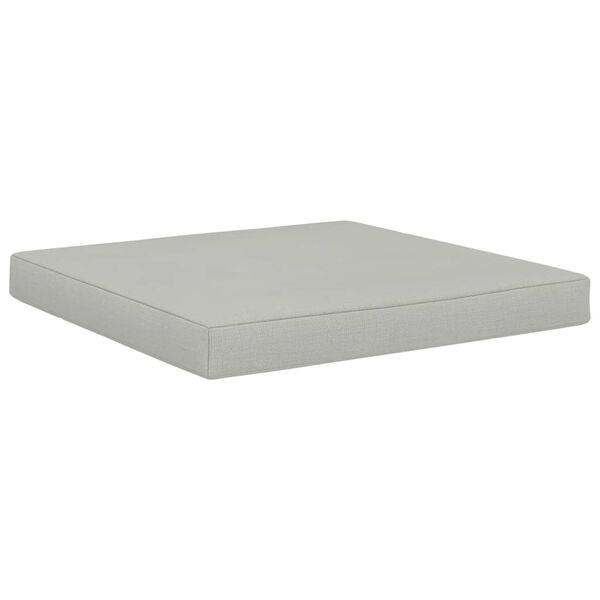 vidaXL Cuscino per Pavimento e Pallet 60x61,5x6 cm Beige in Tessuto