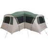vidaXL Tenda Familiare con tetto Verde e Bianco 745 x 700 x 217 cm