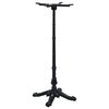 vidaXL Gamba per Tavolino da Bistr&ograve; Nero 52x52x108 cm in Ghisa