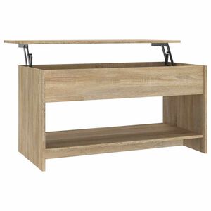 vidaXL Tavolino Salotto Rovere Sonoma 102x50x52,5 cm Legno Multistrato