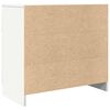 vidaXL Credenza con Cassetto Bianco 71x35x65 cm in Legno Multistrato