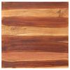 vidaXL Piano Tavolo in Legno Massello di Acacia 25-27 mm 70x70 cm