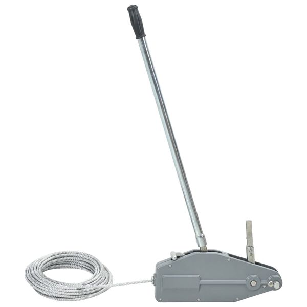 vidaXL Paranco a Fune Metallica 800 kg