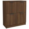 vidaXL Credenza Rovere Marrone 60x30x70 cm in Legno tecnico