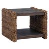 vidaXL Tavolino da salotto Naturale 45 x 45 x 45 cm