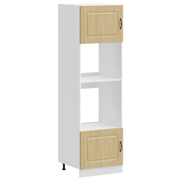 vidaXL Armadi Forno 2 pz Kalmar Rovere Sonoma in Legno Multistrato