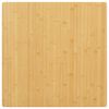 vidaXL Piano del Tavolo 70x70x4 cm in Bamb&ugrave;