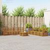 vidaXL Set divani 9 pcs Naturale Legno di Acacia Massello