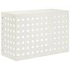 vidaXL Copertura per condizionatore d'aria Bianco 90 x 40 x 60 cm