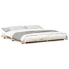 vidaXL Struttura del letto Marrone 180 x 220 cm Pino massello
