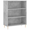 vidaXL Credenza Grigio Sonoma 69,5x32,5x180 cm Legno Multistrato