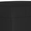 vidaXL Set Divani 3 pz con Cuscini Nero in Tessuto Microfibra