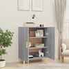 vidaXL Credenza Grigio Sonoma 70x34x90 cm in Legno Multistrato