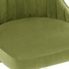 323055 vidaXL Dining Chairs 2 pcs Light Green Velvet