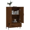vidaXL Credenza Rovere Marrone 69,5x31x115 cm in Legno Multistrato