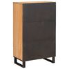 vidaXL Credenza Marrone 40 x 33 x 110 cm Legno di mango massello
