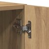 vidaXL Armadietto a muro rovere artigianale 70 x 42.5 x 40 cm