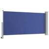 vidaXL Tenda Laterale Retrattile per Patio 120x300 cm Blu