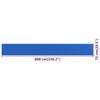vidaXL Paravento da Balcone Blu 75x600 cm in HDPE