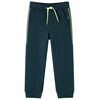 vidaXL Pantaloni Tuta per Bambini con Coulisse Verde Muschio 92