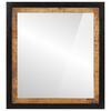 vidaXL Specchio da Bagno 55x1x60 cm in Vetro e Legno Massello di Mango