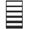 vidaXL Libreria/Divisorio Nero 100x30x167,5 cm in Legno di Pino