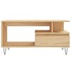 vidaXL Tavolino da Salotto Rovere Sonoma 90x49x45 cm Legno Multistrato