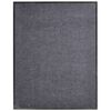 vidaXL Zerbino Grigio 117x220 cm in PVC