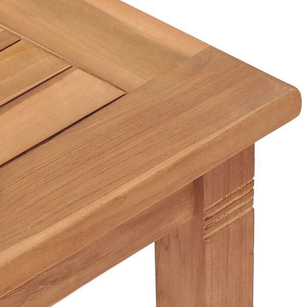 vidaXL Tavolo da Pranzo da Giardino 85x85x75 cm in Massello di Teak