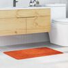 vidaXL Tappetino da bagno antiscivolo Arancione 60 x 90 cm PP