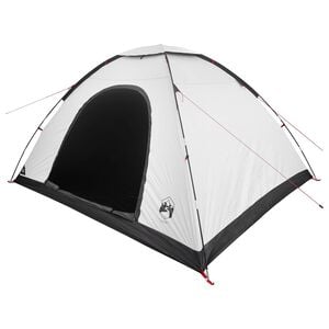 vidaXL Tenda da campeggio 6 persona Bianco Blackout