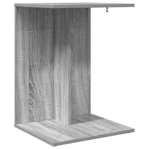 vidaXL Tavolo laterale Grigio Sonoma 45 x 40 x 62,5 cm