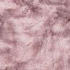 vidaXL Tappeto Shaggy a Pelo Lungo NAVARRA Rosa Antico 160x160cm