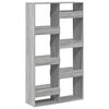 vidaXL Libreria Grigio Sonoma 100x33x175 cm in Legno Multistrato