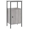 vidaXL Comodini 2pz Grigio Sonoma 41x31x80 cm in Legno Multistrato