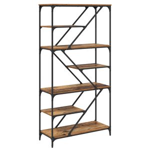 vidaXL Libreria 9 livelli 91 x 36 x 176 cm Legno ingegnerizzato