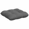 vidaXL Cuscini per Seduta 4 pcs Grigio scuro 40 x 40 cm